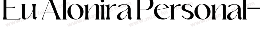 Eu Alonira Personal字体转换